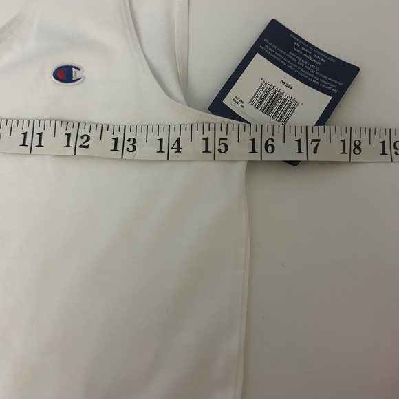 Women’s White Champion Crop Size XLarge new - Picture 5 of 6